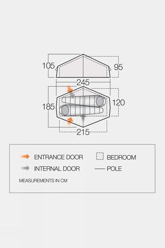 Vango Nevis 200 Tent 3 Vango Nevis 200 Tent - Image 3