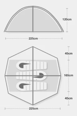 Wild Country Tents Helm Compact 3 Tent -Vango || Robens || Mountain Equipment Sales d1414130 5050 j