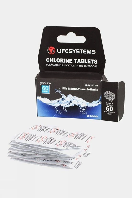 Lifesystems Chlorine Tablets 1 Lifesystems Chlorine Tablets