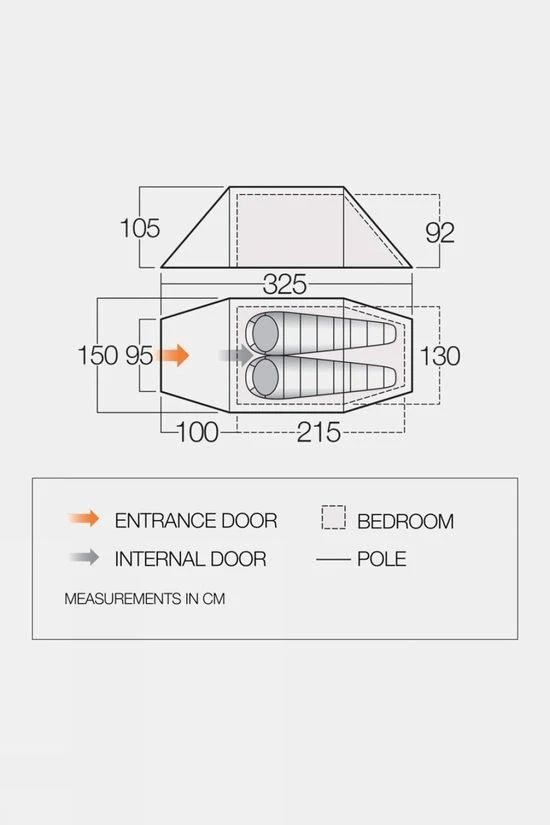 Vango Scafell 200 Tent 2 Vango Scafell 200 Tent - Image 2