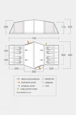 Vango Vesta Air 850XL Tent Package 14 Vango Vesta Air 850XL Tent Package -Vango || Robens || Mountain Equipment Sales g5fe3y0039 4072 b